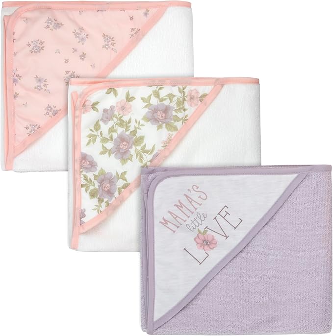 Hooded Baby Bath Towel and Washcloth 6 Piece Set for Newborns, Infants & Toddlers, Boys & Girls Baby Hooded Towels Set
