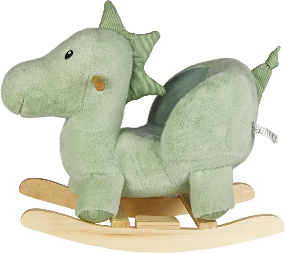 Schaukeltier Dino Rexi in pudergrün