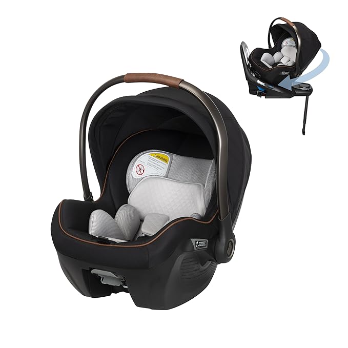 Maxi-COSI Peri 180 Rotating Infant Car Seat, Onyx Sand