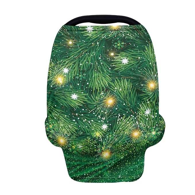 Baby Car Seat Cover Nursing Breastfeeding Covers for Babies Breastfeeding Scarf Stretchy Car Seat Canopy Cover