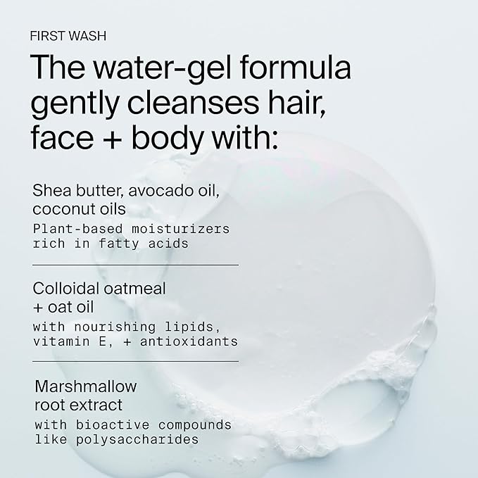 Coterie Baby Bath Skincare Essentials Set | 16.2 oz Shampoo + Body Wash, 16.2 oz Face + Body Lotion | Fragrance Free, Hypoallergenic, pH Balanced, Safe for Newborns & Sensitive Skin