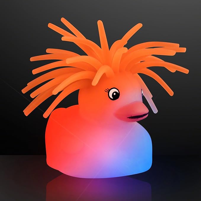 Light Up Funky Flashing Disco Duck (Set of 6)