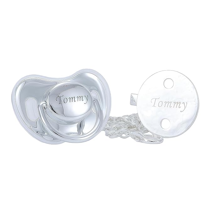 Personalized Baby Pacifier with Name Ideal Gift for Boys and Girls Pacify Custom Bling Pacifier Binky