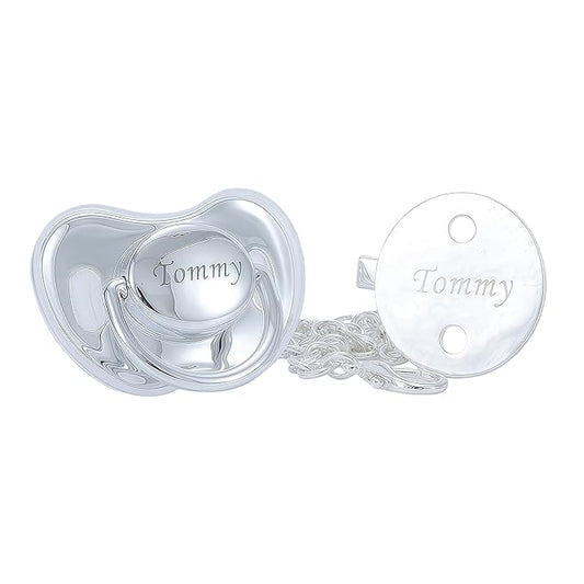 Personalized Baby Pacifier with Name Ideal Gift for Boys and Girls Pacify Custom Bling Pacifier Binky
