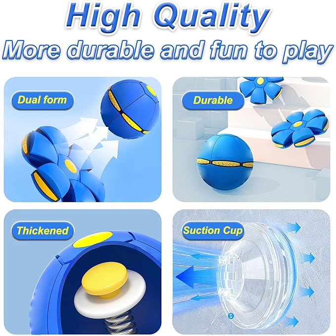 Magic Ball - Magic Meta Ball, Magic Bouncing Balls, Dual Form Freely Switchable Magic Ball Toy for Indoor & Outdoor Use