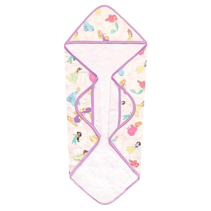 Copper Pearl Premium Knit Hooded Bath Towel Disney Princess