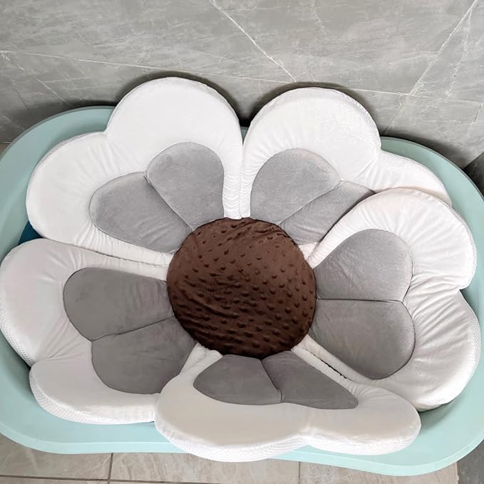 Gentle & Secure Baby Bathing Solution Stable Baby Bathing Aid Soft Bathtub Support Slip Bath Pad for Newborns