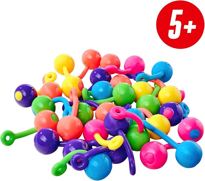 Simba 105952679 Bounzyball Double Pack, 3 Assorted Designs, Only One Item Delivered, Rubber Trickball with Rubber Cord and Finger Loop, Diameter: 2.5 cm, from 5 Years