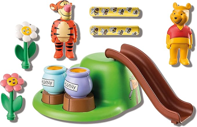 Playmobil 1.2.3 & Disney: Winnie's & Tigger's Bee Garden