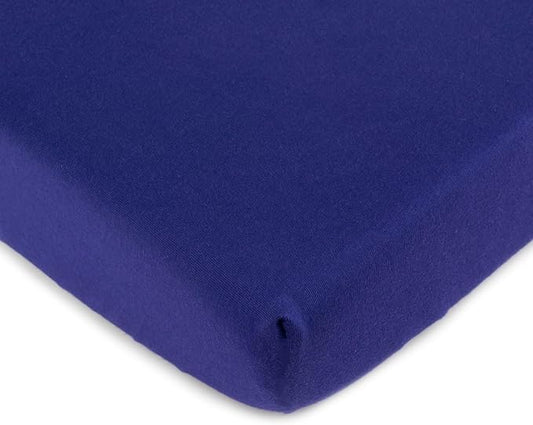 SheetWorld Fitted Baby Bassinet Sheet fits Dream On Me Traveler Portable Bassinet 19 x 32, 100% Cotton Jersey, Hypoallergenic, Butter Soft, Purple, Made in USA