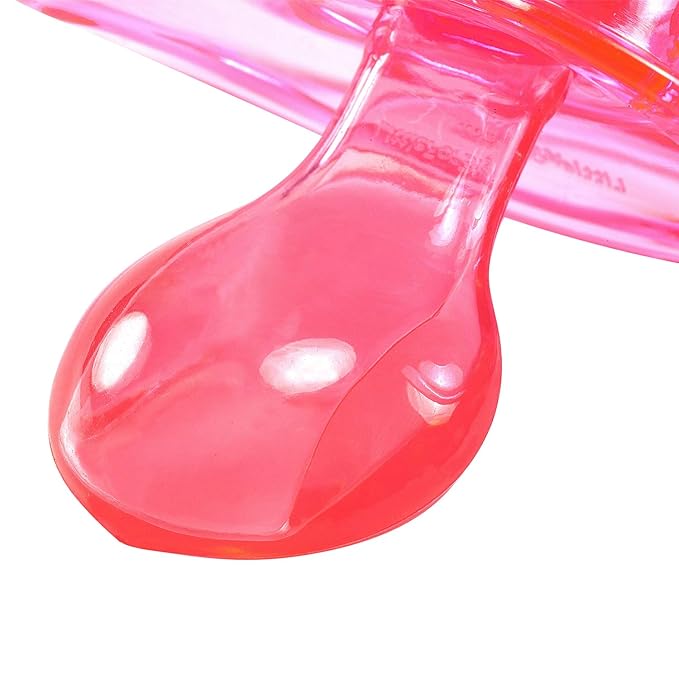 LittleForBig BigShield Adult Sized Pacifier Candy Gloss Pacifiers Set - Pink and Green