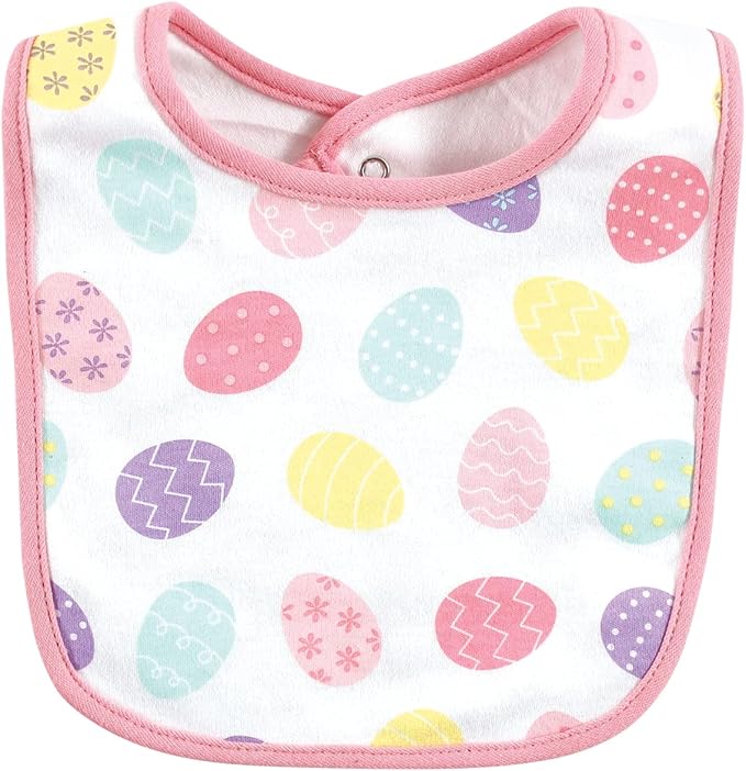 Hudson Baby Unisex Baby Cotton Bib and Headband Set