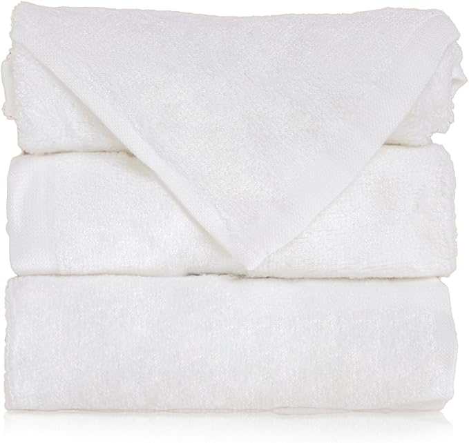 Premium Baby Bath Washcloths (Pack of 6, 10” x 10”) 100% Super Soft Towels Burp Cloths, Reusable Wipes, Excellent Baby Gift Set for Baby Shower & Registry.