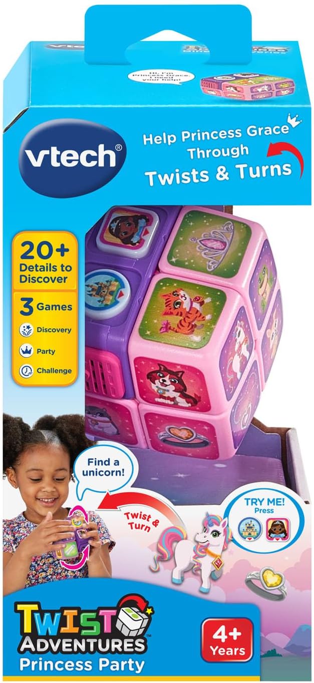 VTech Twist Adventures - Princess Party Activity Fidget Cube