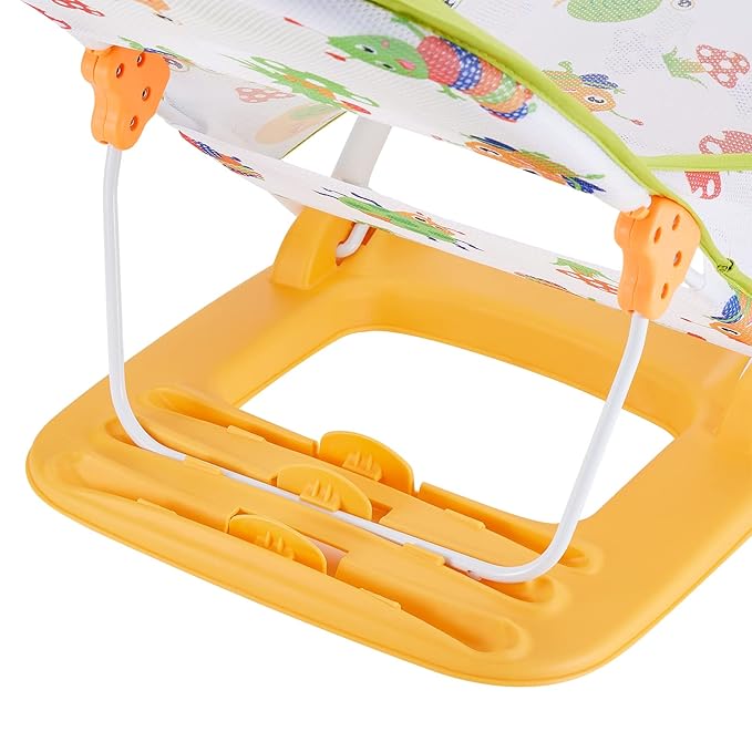 Foldable Baby Bather With 3 Adjustable Reclining Positions for Use in Sink or Bathtub - Newborn Infant Support 0-12 Months (Green-01)