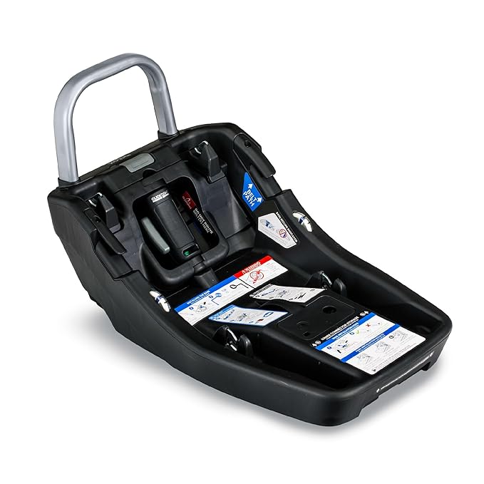 Britax Willow Brook S+ Baby Travel System, Infant Car Seat and Stroller Combo & Alpine™ Infant Car Seat Base with ClickTight®
