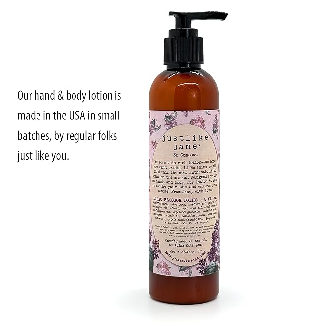 Just Like Jane™ Shea Butter Lotion | 8 fl oz | 8 scents | Scent: Lilac Blossom