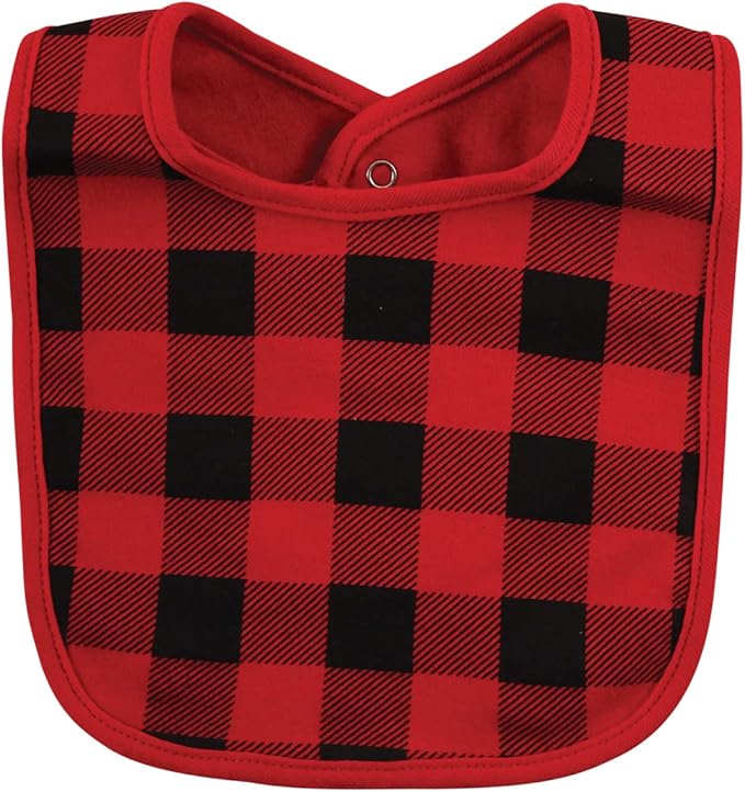 Hudson Baby Unisex Baby Cotton Bib and Headband Set