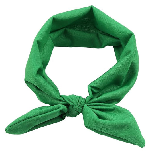 Baby Girl's Cute Toddler Bow Headbands Bowknot Rabbit Hairband Headwear for Daily Life Travel Photography (Green)