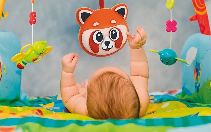 Lisciani Montessori Baby Wooden Musical Toy for Babies from 9 Months and Above – Musical and Luminous Learning – Electronic Toy – Promotes Sensory Discovery
