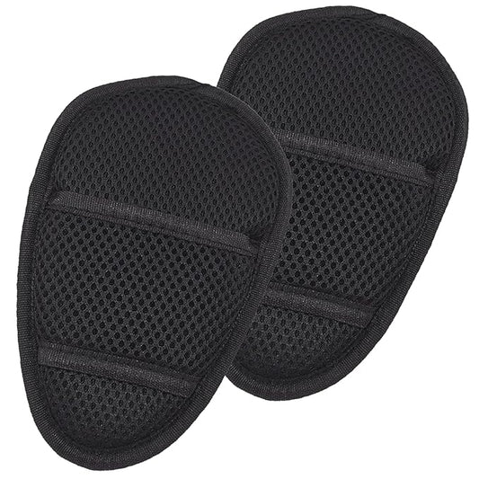 2 Pcs Seat Straps Crotch Cushion,Stroller Crotch Pads Universal Cushion Crotch Pads for Pushchair High Chair,Comfort Cushion Seat Strap Covers(Black)