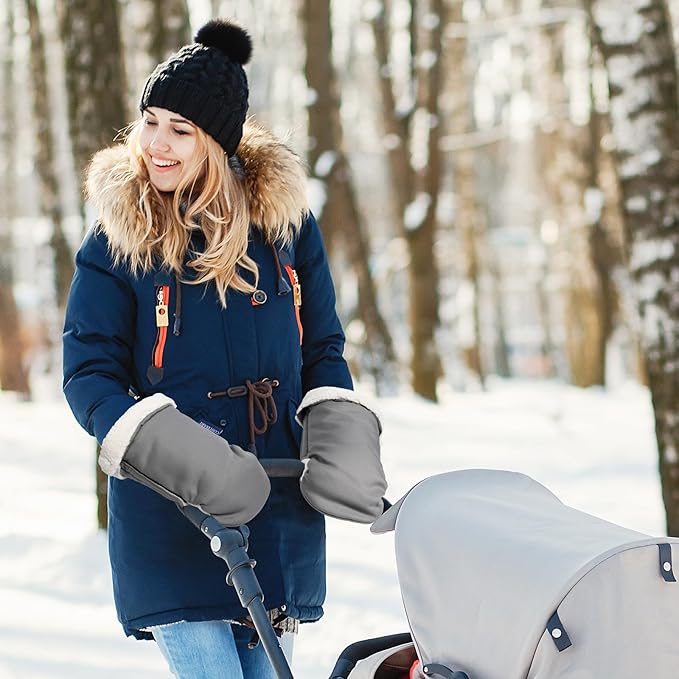 Universal, Weather-Proof, Warm Stroller Footmuff | Extendable Winter Cover | Adjustable Buckle | Stroller Bunting Bag | CosyDiary Stroller Accessories | Stroller Cover