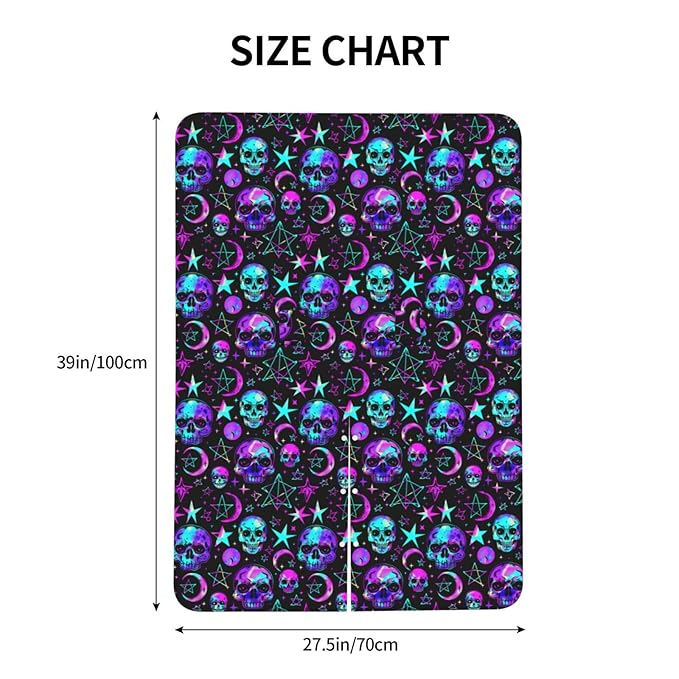 Neon Pastel Goth Skull Baby Car Seat Canopy and Nursing Cover for Breastfeeding Multi-Use Cover Lightweight Infant Stretchy Carrier Carseat Winter Cover for Newborn Girls Boys
