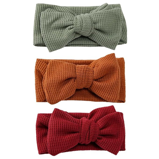 Baby Girl Headbands Nylon Bow Hair Accessories for Newborn Infants Toddlers (Y11, FZ)