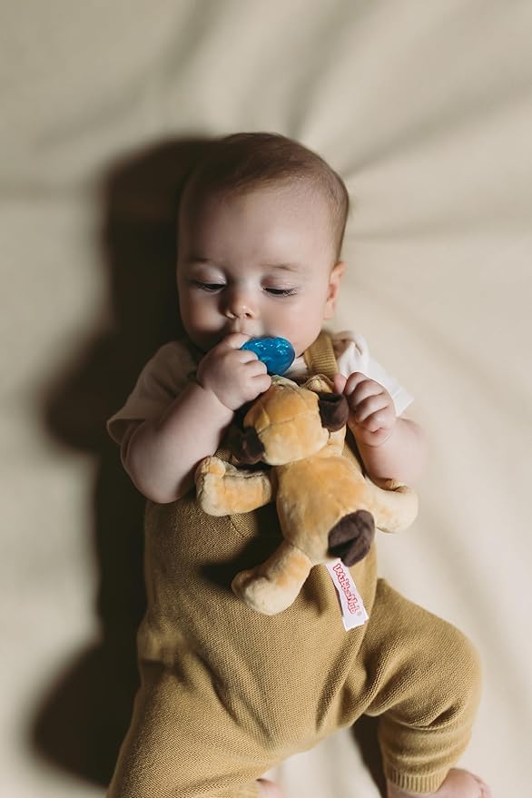 WubbaNub Infant Pacifier - Brown Puppy