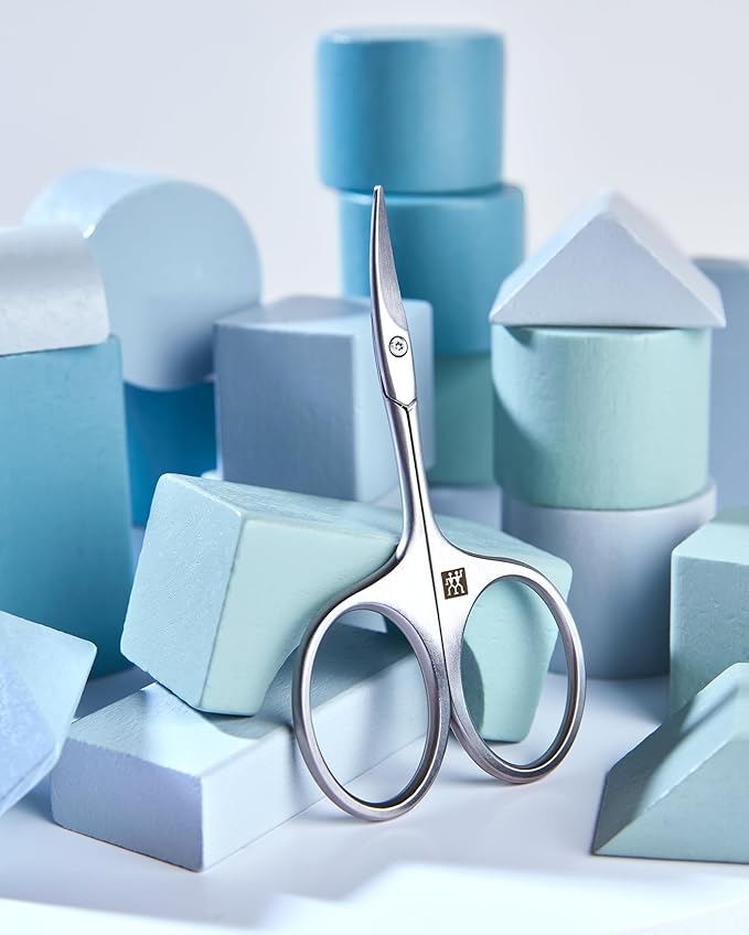 ZWILLING Baby and Children's Nail Scissors (For Safe Cutting of Children's Nails, Stainless Steel) Premium, 90 mm