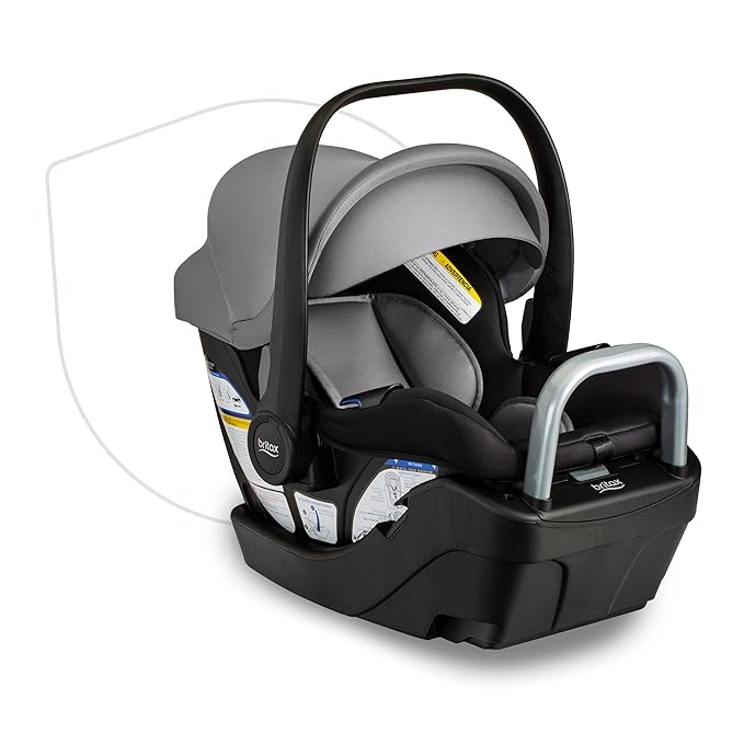 Britax Willow S Infant Car Seat with Alpine Base, ClickTight Technology, Rear Facing Car Seat & Alpine™ Infant Car Seat Base with ClickTight®