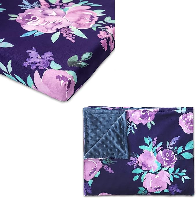 Baby Minky Blanket, playard Sheet Soft and Breathable