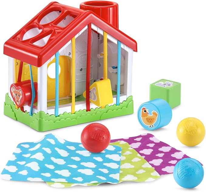 LeapFrog 4-in-1 Discovery House, Hands-On Infant Busy Toy