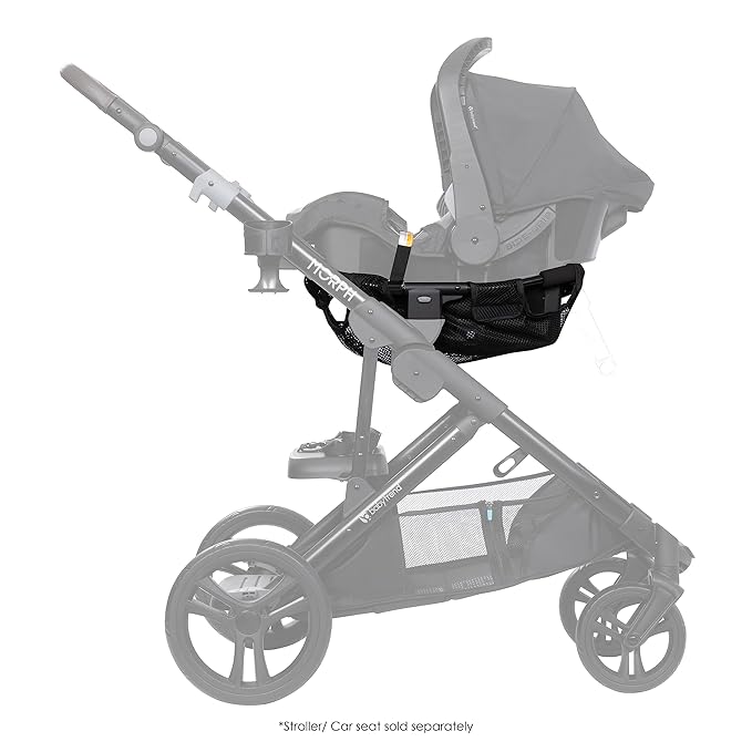 Baby Trend Morph Single to Double Stroller Infant Car Seat Adapter