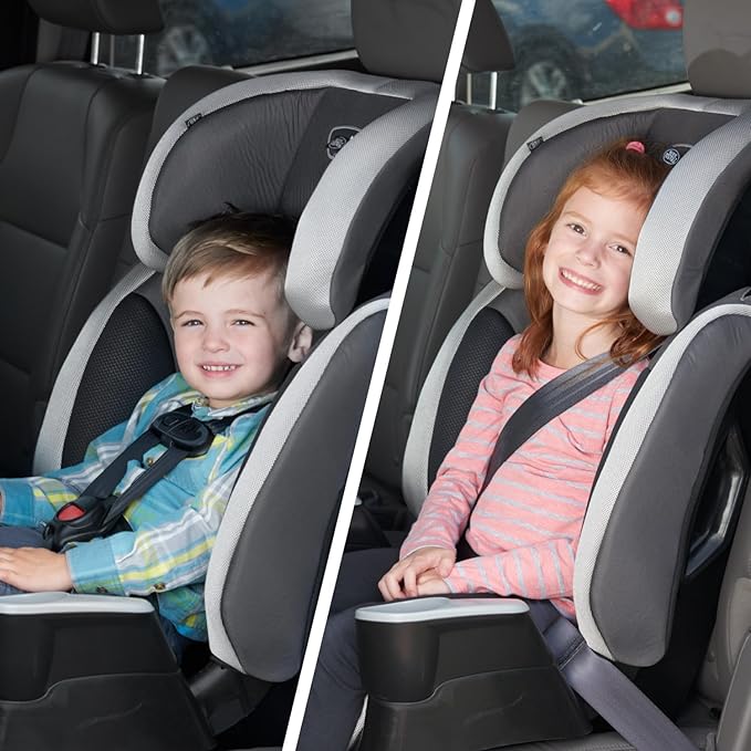 Evenflo Maestro Sport Booster Car Seat (Granite Gray)