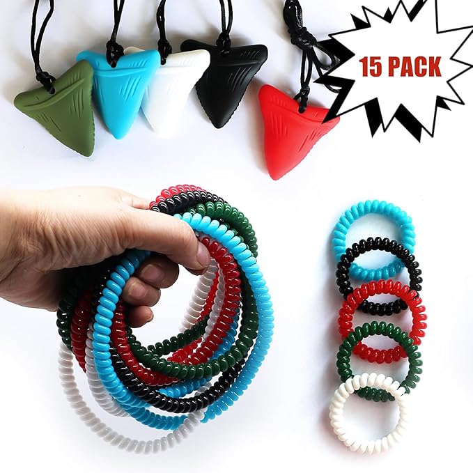 Sensory Chew Toys for Kids with Autism, 18 Pack