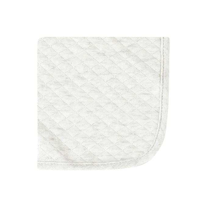Hudson Baby Unisex Baby Quilted Cotton Washcloths, Forest Animals, One Size