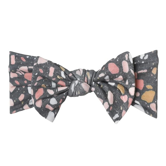 Copper Pearl Baby Bows: Stylish Headbands for Baby Girls, Premium Soft and Stretchy Baby Headbands, Perfect for Newborns, Trendy Designs - Gemini