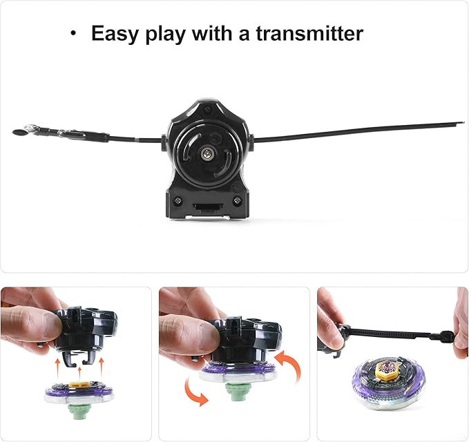 Magicmode Metal Spinning Top Stainless Steel Precision Gyroscope Anti-Gravity Spinner Top Perfect Balance Desktop Toy, Unique Gift for Kids/Adults