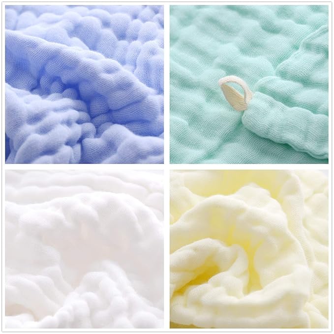 MUKIN Baby Washcloth and Baby Bath Towels