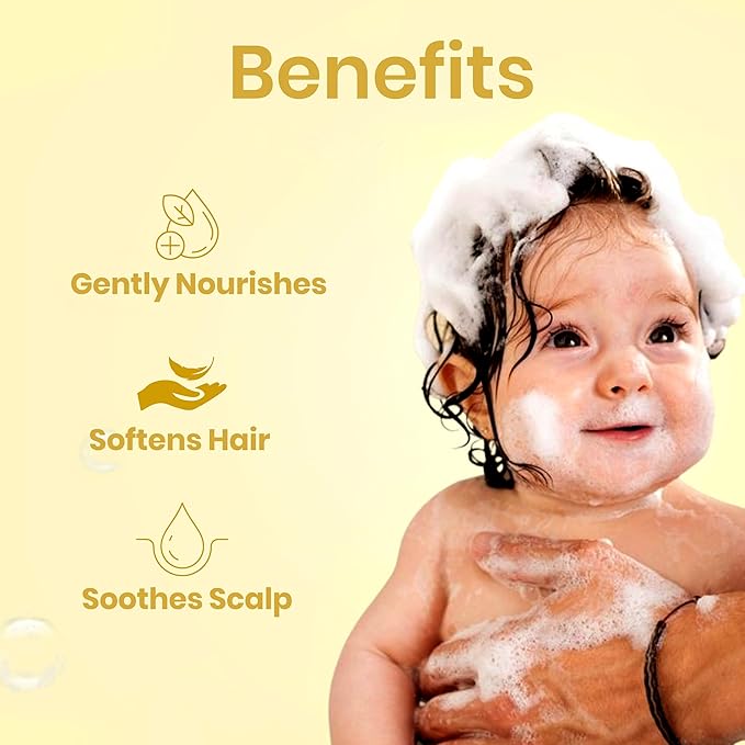 Clean Baby Kit, Tear-Free Shampoo & Gentle Body Wash, Ayurvedic Formula, Sulfate-Free, for Newborns Infants & Toddlers