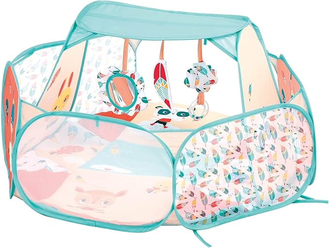 Ludi From Birth Modular - 3 Activity Positions, Play Mat and Play Area-Development of Motor Skills - From 0 Months, 20011, 1 Unit (Pack of 1)
