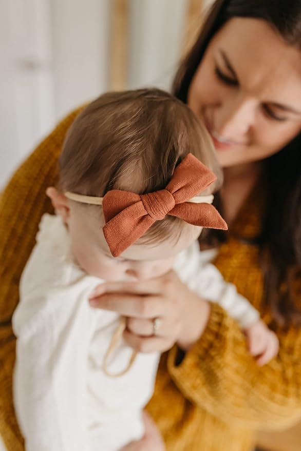 Copper Pearl Classic Baby Bow Moab