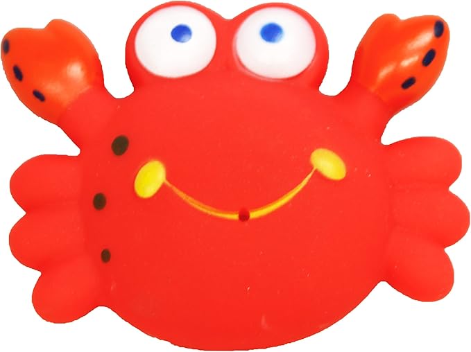Dimple Set of 20 Floating Bath Toys, Sea Animals Squirter Toys for Boys & Girls, Assorted Sea Animals Friends, Squeeze to Spray! Tons of Fun, Great for Kids & Toddlers