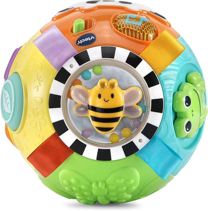 VTech Baby On-the-Moove Activity Ball with Textures, Orange