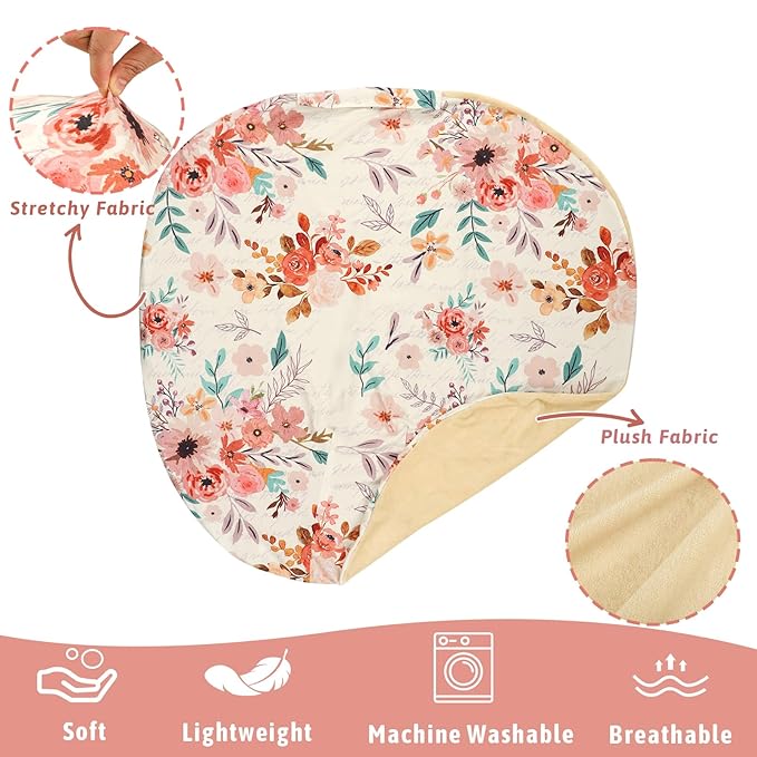 TANOFAR Newborn Lounger Cover 1 Pack, Baby Lounger Pillow Covers for Girls Boys, Removable Cover for Infant Lounger Pillow Cover, Comfortable, Autumn Theme