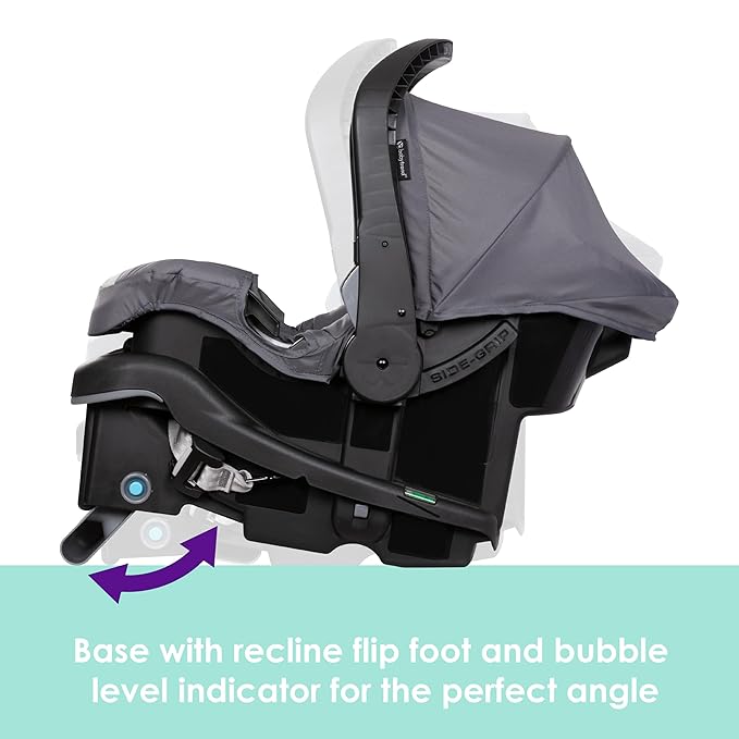 Baby Trend Morph Single to Double Modular Stroller Travel System with EZ-Lift™ Plus Infant Car Seat, Dash Grey