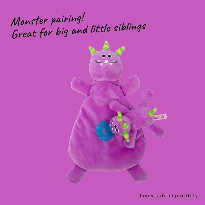 WubbaNub Infant Pacifier - Purple Monster