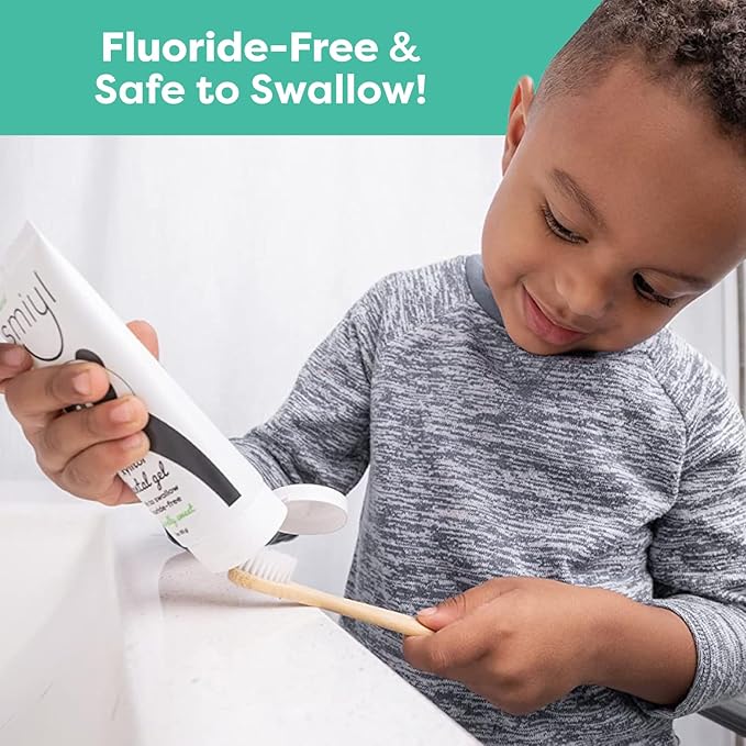 Xylitol Dental Gel for Babies and Toddlers, All-Natural Fluoride-Free Toothpaste for Tooth & Dental Health, No Artificial Flavors, Improves Pacifier Acceptance, Great for Teething Babies 3 oz
