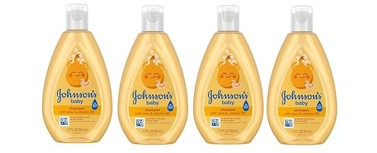 Johnson's Baby Shampoo, Travel Size, 1.7 Ounce (Pack of 4)